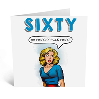 Sixty oh fuckity fuck gift card