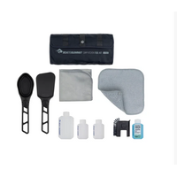 SEA TO SUMMIT Camp Kitchen Tool Kit - [10 Piece] inc. Soap