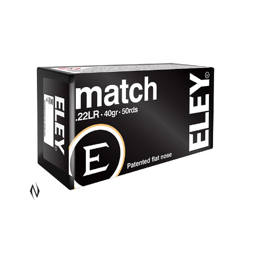 ELEY 22LR MATCH 40gr 1085fps