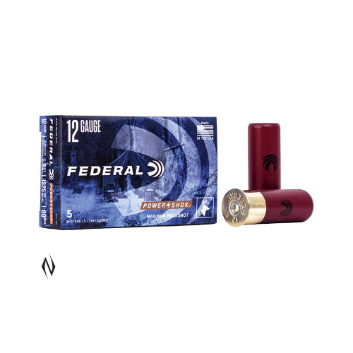 Federal 12G 00/SG Buck 9 Pellet 1325fps