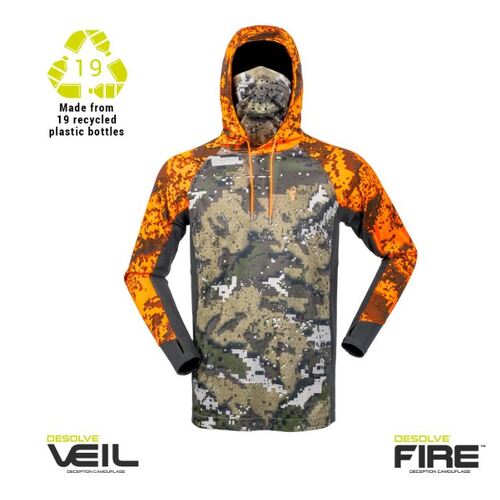 Eclipse Hood Desolve Fire/Veil Sz S