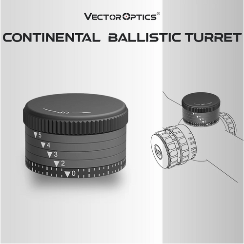 Vector Optics Continental Hunting Scope Ballistic Turret