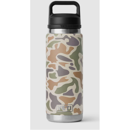 YETI Rambler 26 oz Straw Bottle Tan Camo