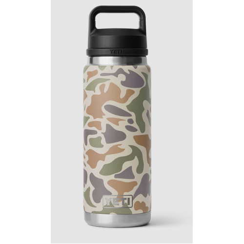 YETI Rambler 26 oz Bottle Chug Tan Camo