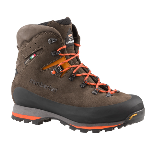 Zamberlan 968 Target GTX RR Comfort fit Hiking boots- Mens DK Brown/Orange EU42/ US 8.5